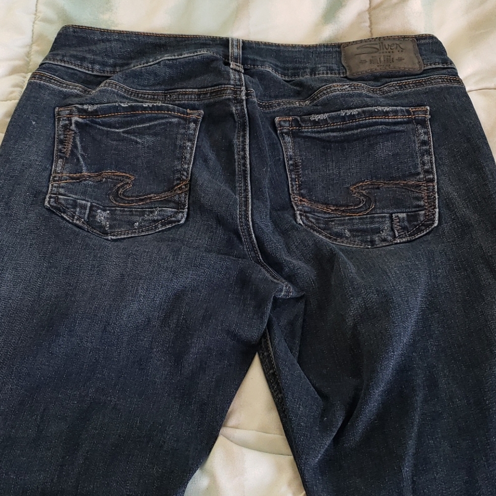 Silver Elise Straight Jeans 28X32